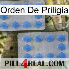 Orden De Priligía 20